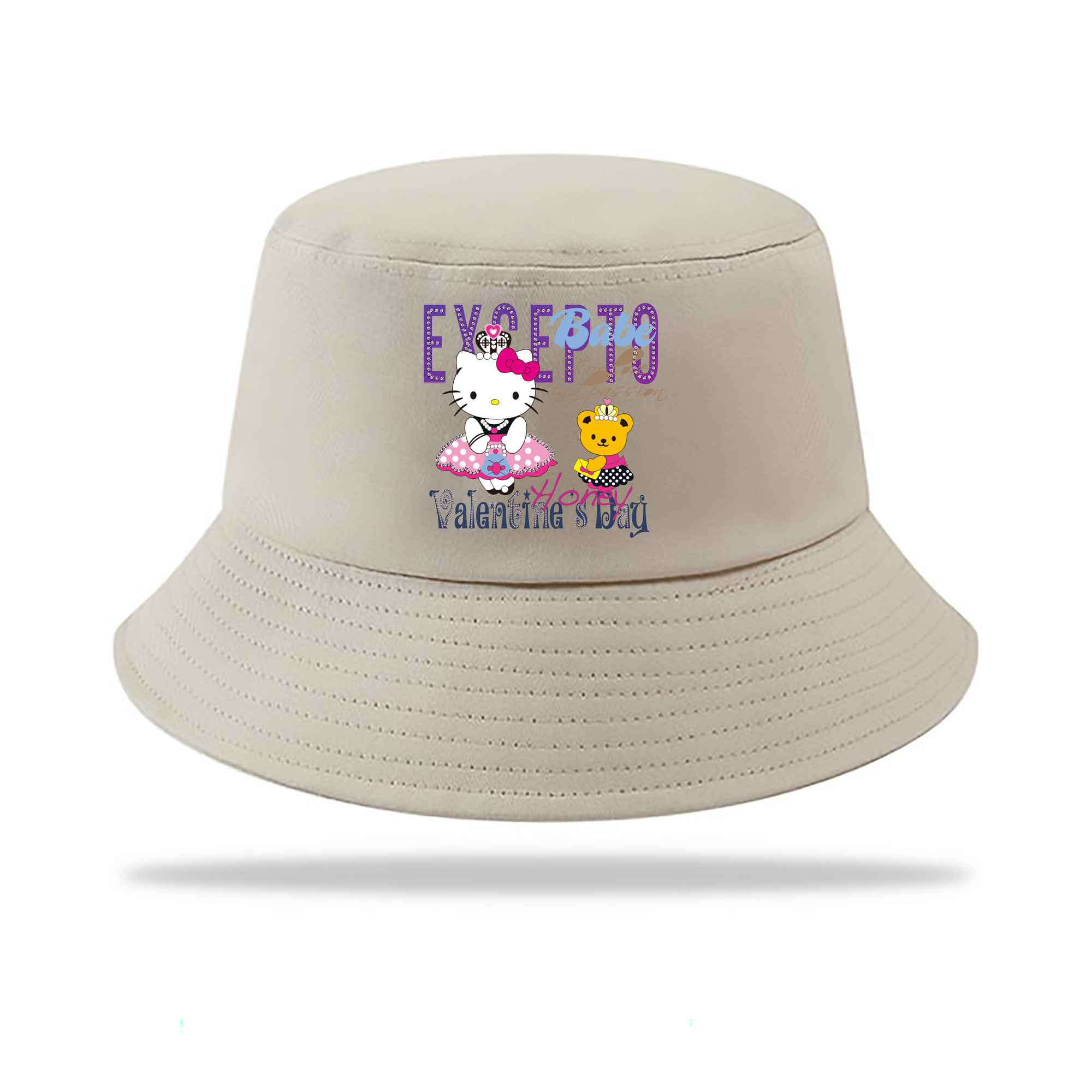 （画像用） Hello Kitty ハローキティ アウトドア日除けバケットハット